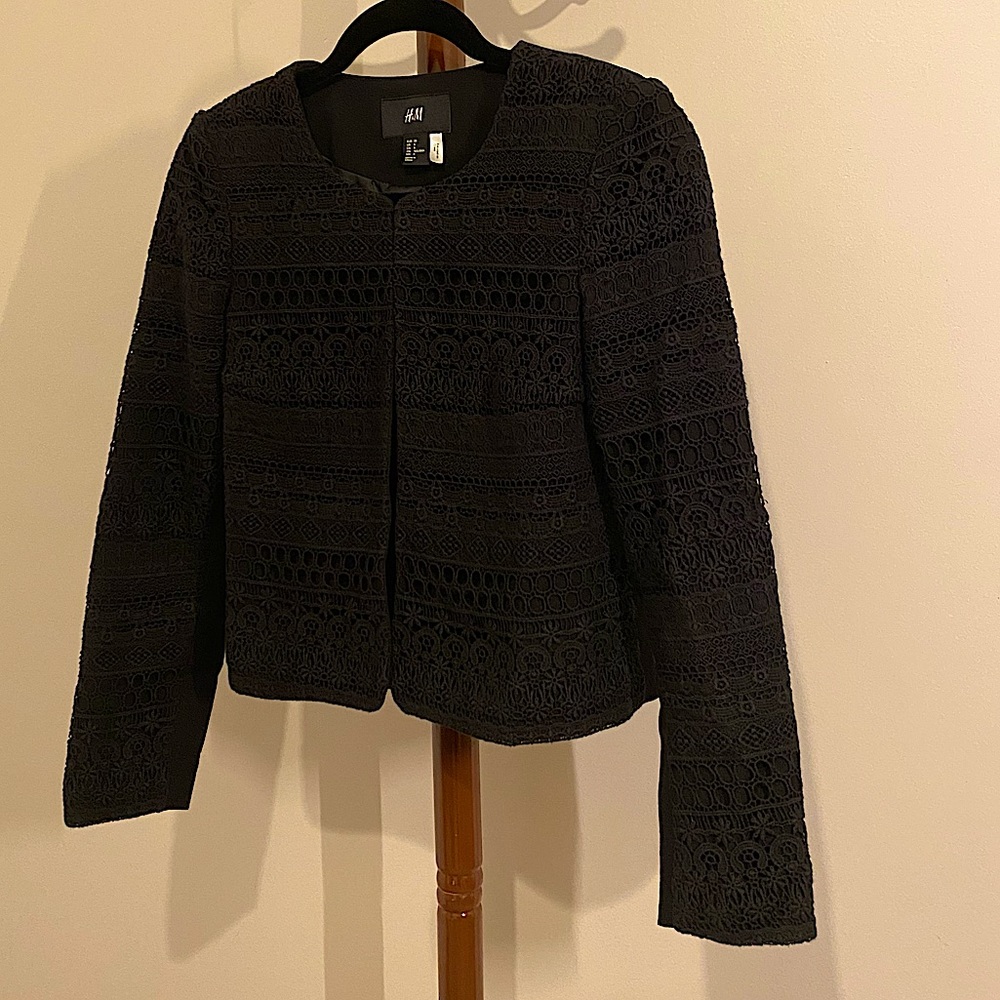 H&M Lace Blazer